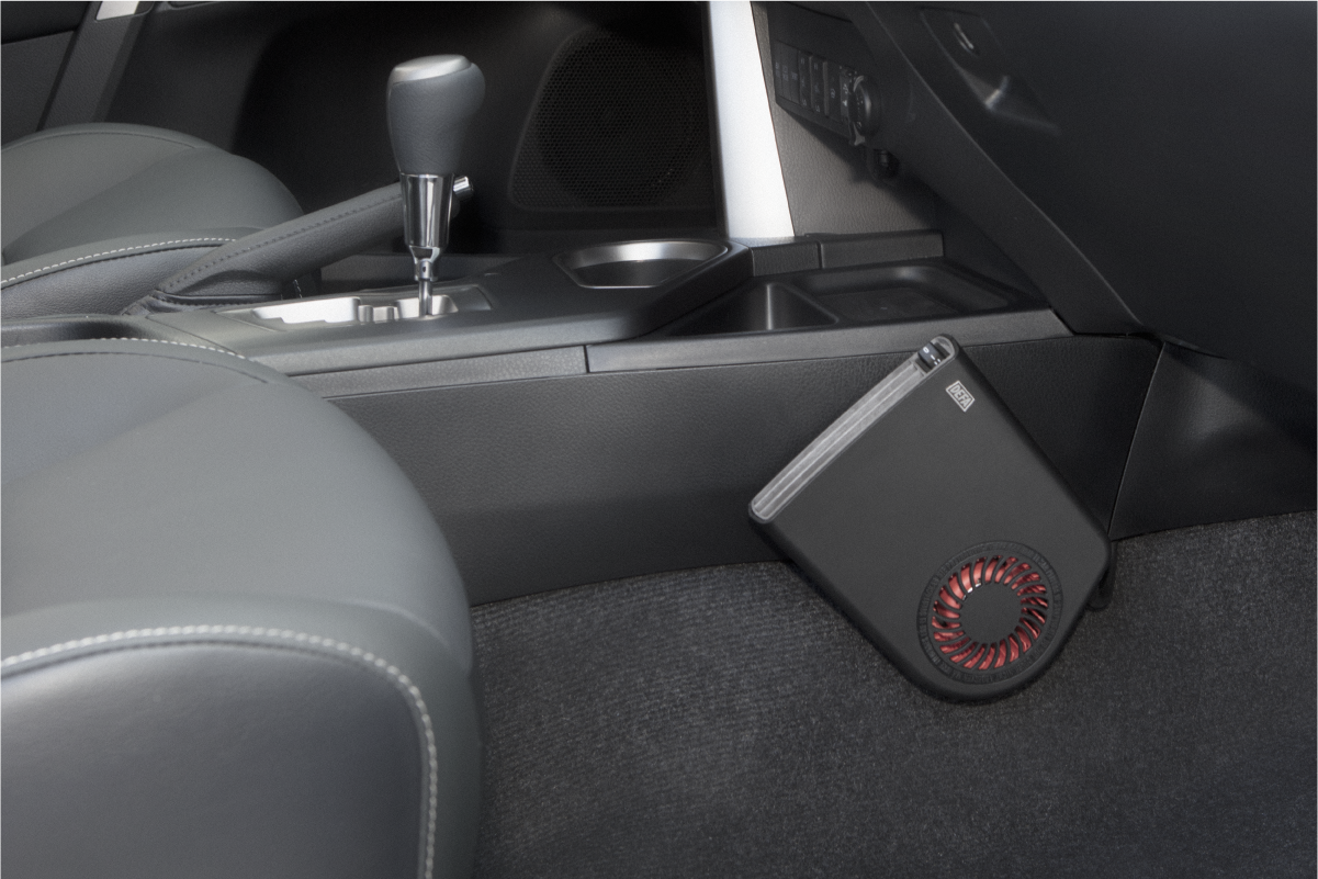 Bil med DEFA bilvarme og alarm