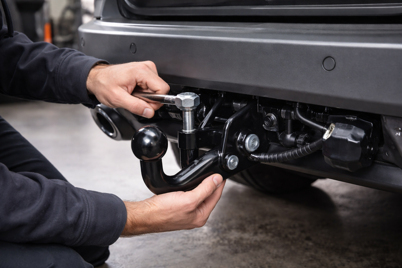 Ettermontering av hengerfeste på bil